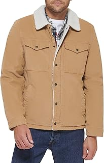 Levi's Men's Corduroy Sherpa Lined Trucker Jacket (Regular & Big & Tall Sizes)