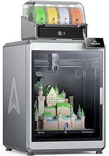 Creality K2 Plus Combo 3D Printer, Multicolor Printing with 16 Colors, 600mm/s High-Speed Printing, Dual AI Cameras for Monitoring, Full-Auto