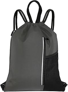 HOLYLUCK Men & Women Outdoor Sport Gym Sack Waterproof Drawstring Backpack Bag