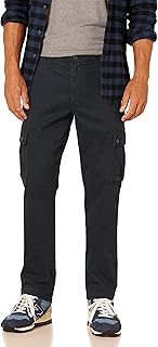 Rakuten Essentials Mens Slim-Fit Stretch Cargo Pant (Available in Big & Tall)