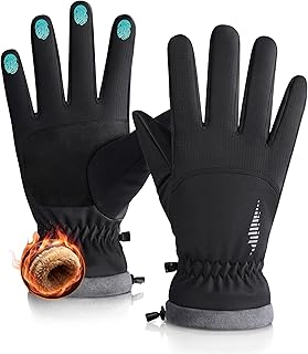 rivmount Winter Waterproof Ski Snow Warm Gloves for Women Men, Windproof Cold Weather Thermal with Touchscreen Fingers, for